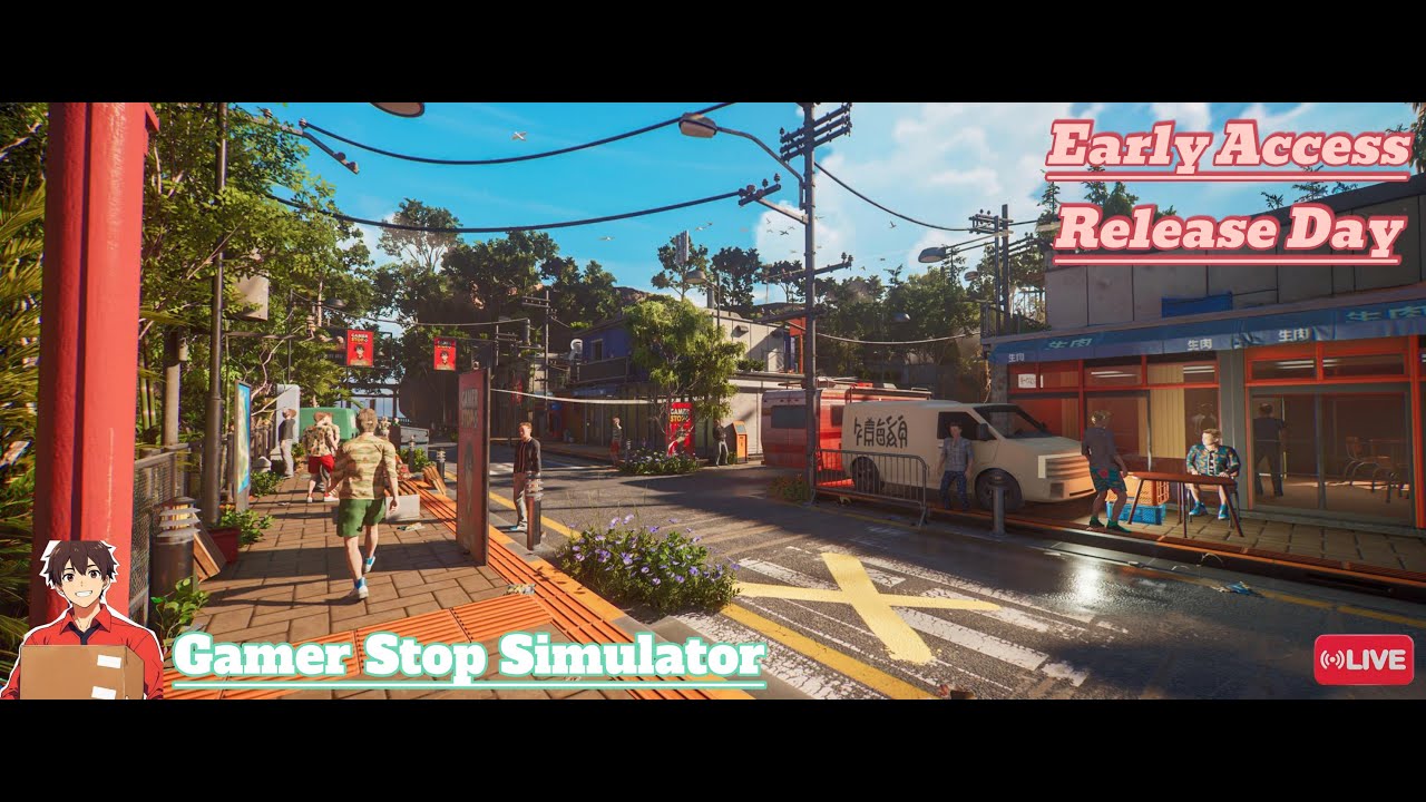 Let´s try Gamer Stop Simulator🎮 - führe den Laden deines Opas weiter 🥰 - Einblick - DEUTSCH