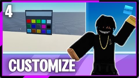 How To MAKE A Tycoon Game in Roblox Studio Part 4 - ⚙️Customization! | 1MinuteRobloxTutorial