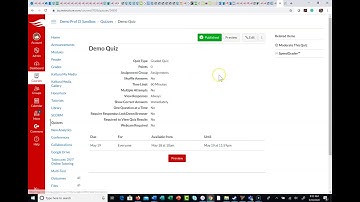 Add Extra Time for One Student on a Canvas Quiz