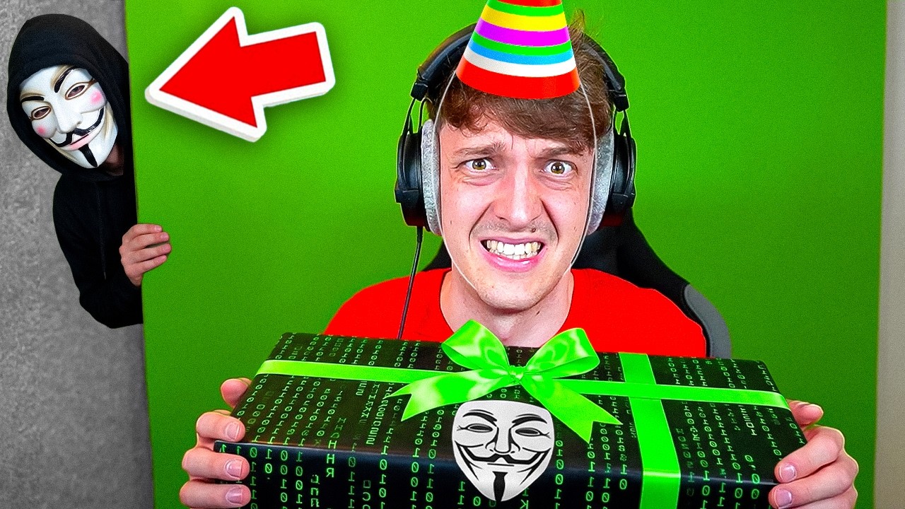 DAS hat mir der HACKER zu MEINEM GEBURTSTAG geschenkt...😨