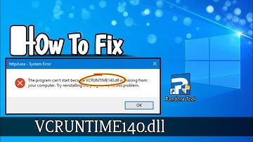 Pandora Box VCRUNTIME140_1.dll Step By Step |Urdo| Windows Error Fixed