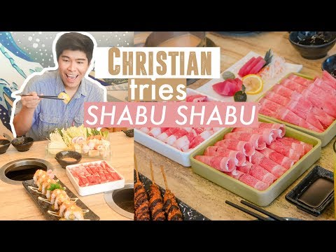 HOW TO EAT SHABU SHABU |(THE RIGHT WAY!) Christian Layese