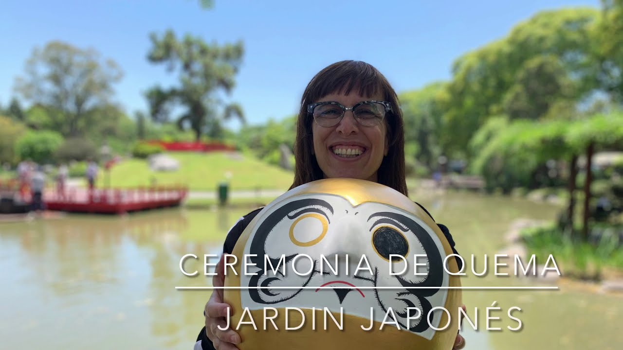 La emocionante quema del Daruma en el Jardín Japonés - Buenos Aires