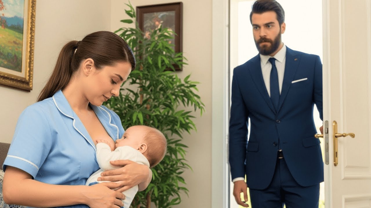 Zengin adam, bebeğini emziren temizlikçiyi görüyor... ve sonra yaptığı şey herkesi şok ediyor!