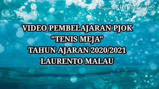 Materi Pembelajaran PJOK KELAS VI 'Tenis Meja' pertemuan I