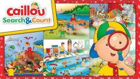 Kids video | Caillou - Search & Count