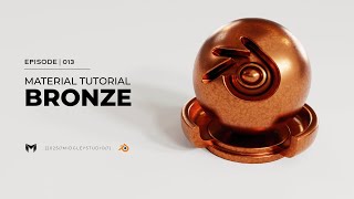 Create a Procedural Bronze Material in Blender | Episode 13