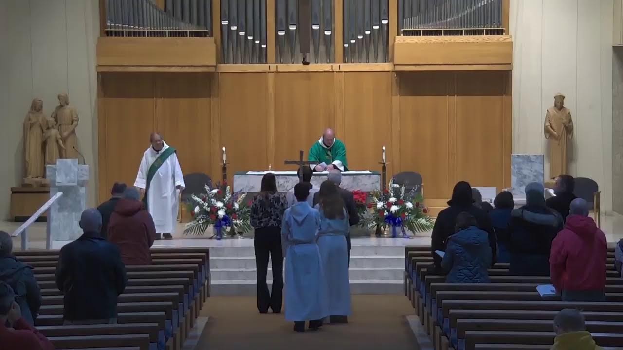 Sunday, January 14, 2024 10 a.m. Mass YouTube