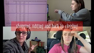 christmas shopping, editing and getting back to vlogging // weekend vlog
