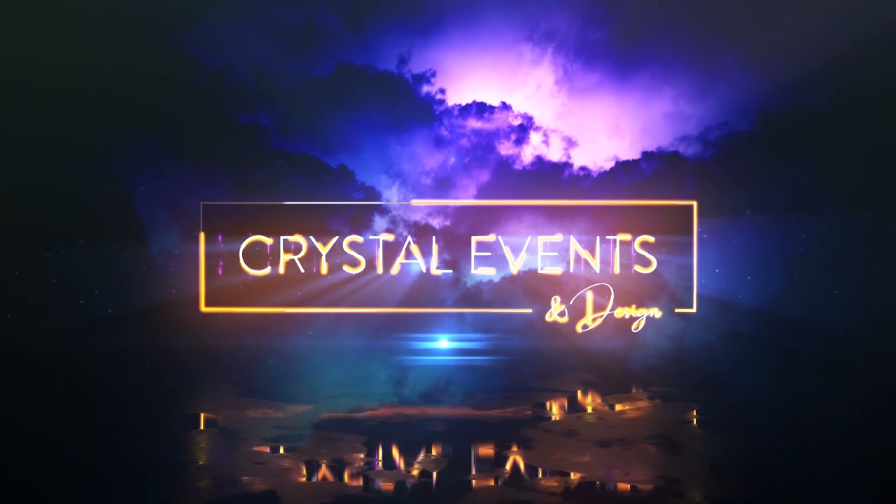 Crystal Events & Design | Neon Logo Ident