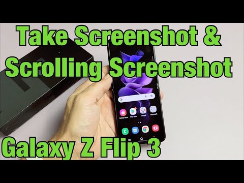 Galaxy Z Flip 3: How to Take Screenshot & Scrolling Screenshot + Tips