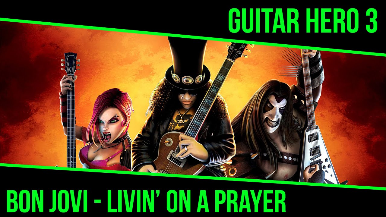 Guitar Hero 3 - Bon Jovi - Livin' on a prayer 100% Expert (Dualshock)