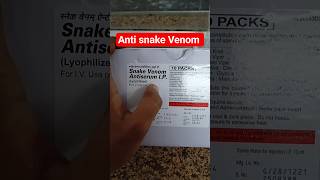 Anti snake Venom