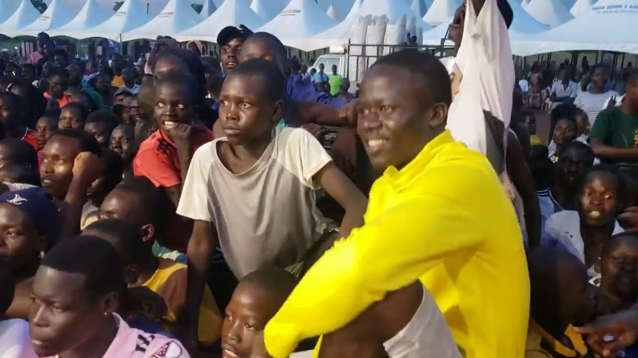 Kasid Puma Performing Matako live at Hon. Minister Aber Lillian