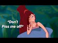 Meg (from Hercules) being a fat mood for 2 minutes and 30 seconds