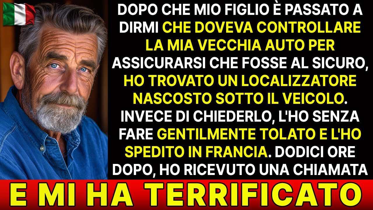 Ho trovato un tracker sotto l’auto: l’ho mandato in Francia, poi ho ricevuto una chiamata terribile.