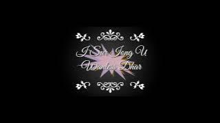 Wanless Dhar(I sur ,,Pyrdi syniaw rah patlun cha iung kur)