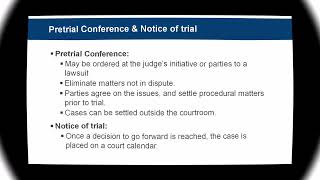 Civil Procedure and Trial Practice Part 1