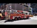 FDNY Engine 54, Ladder 4 - Responding on Times Square
