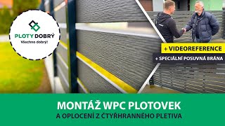Videoreference L Montáž Wpc Plotovek A Oplocení Z Čtyřhranného Pletiva L Ploty Dobrý