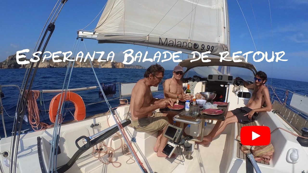 Après 5 mois de navigation en Grèce, Balade en voilier en Corse Sardaigne Baléares Espagne.