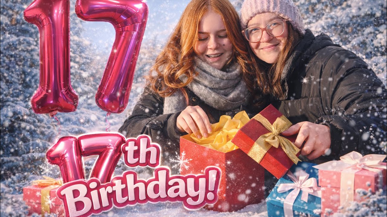 17-летие Клары | Распаковка подарков и снежный день