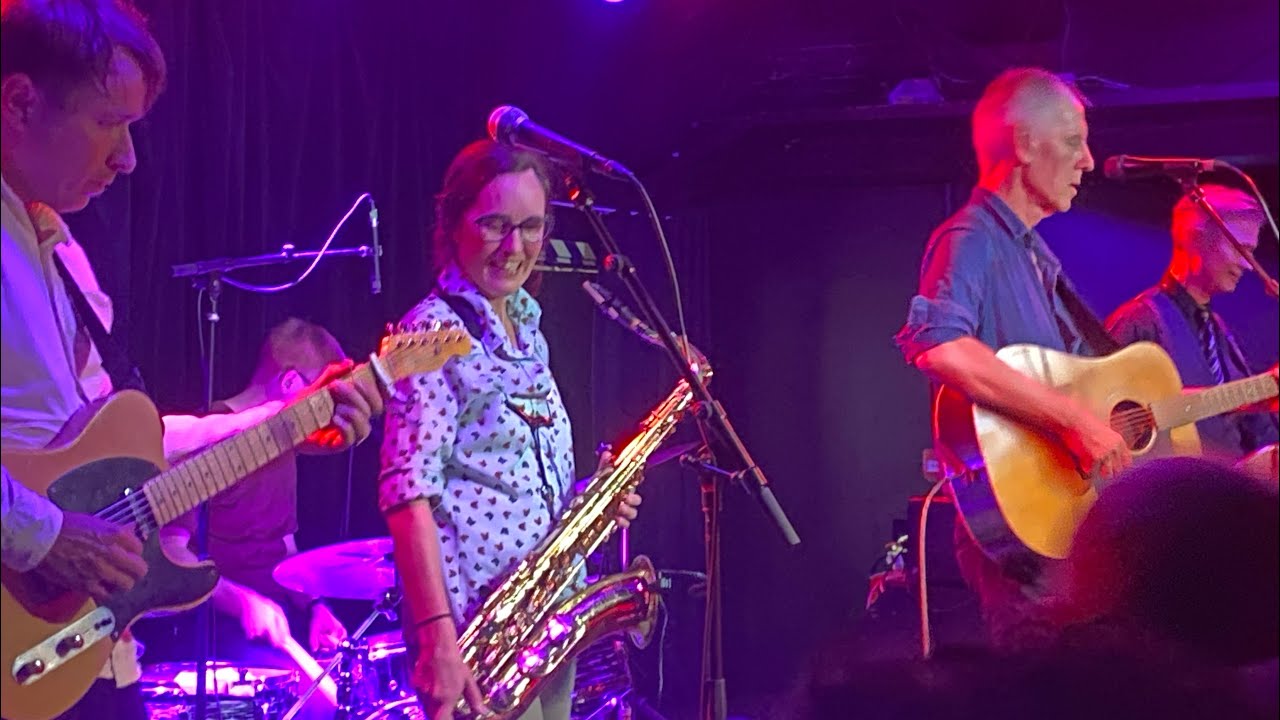 Robert Forster & his Swedish band performance All of the time at Debaser Stockholm 26 sept 2025