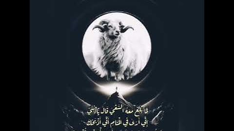 فلمَّا بلغ معه السَّعي...تلاوة خاشعة للقارئ شريف المصطفى