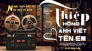 Thiệp Hồng Anh Viết Tên Em, Thư Tình Em Gái - LK Nhạc Vàng Hải Ngoại Xưa Hay Nhất - Công Tuấn