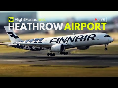 Heathrow Airport Live - Sunday 7th September 2025