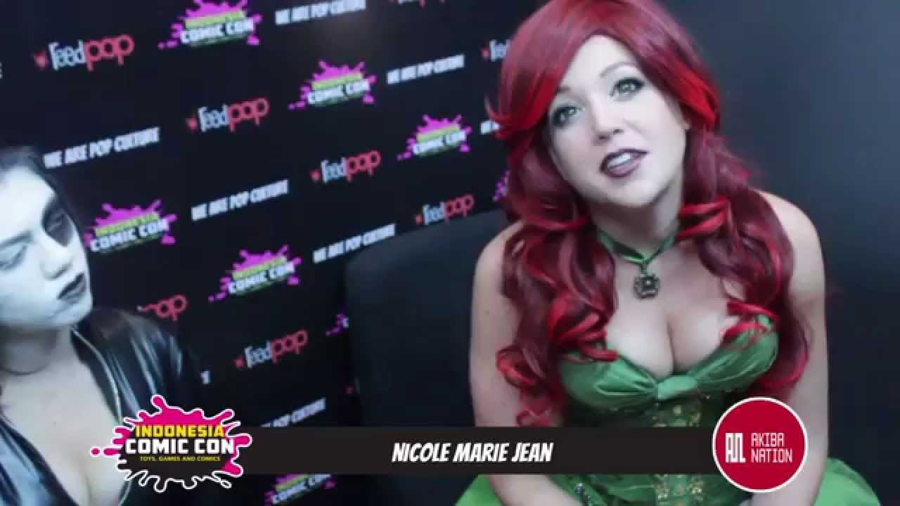 Interview with Nicole Marie Jean at Indonesia Comic Con 2015 - YouTube