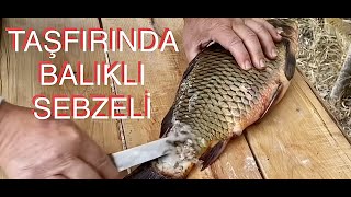 FIRINDA BALIK YAHNİ Yağmur Suyu Depo!  Storage of rainwater Baking fish in the oven #fırındabalık