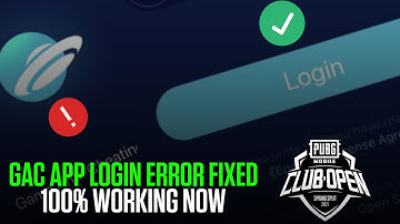 HOW TO LOGIN GAC PUBG MOBILE  PMCO 2022 | INVALID USER NAME & PASSWORD GAC TOOL| PROFESSOR GAMING2.0
