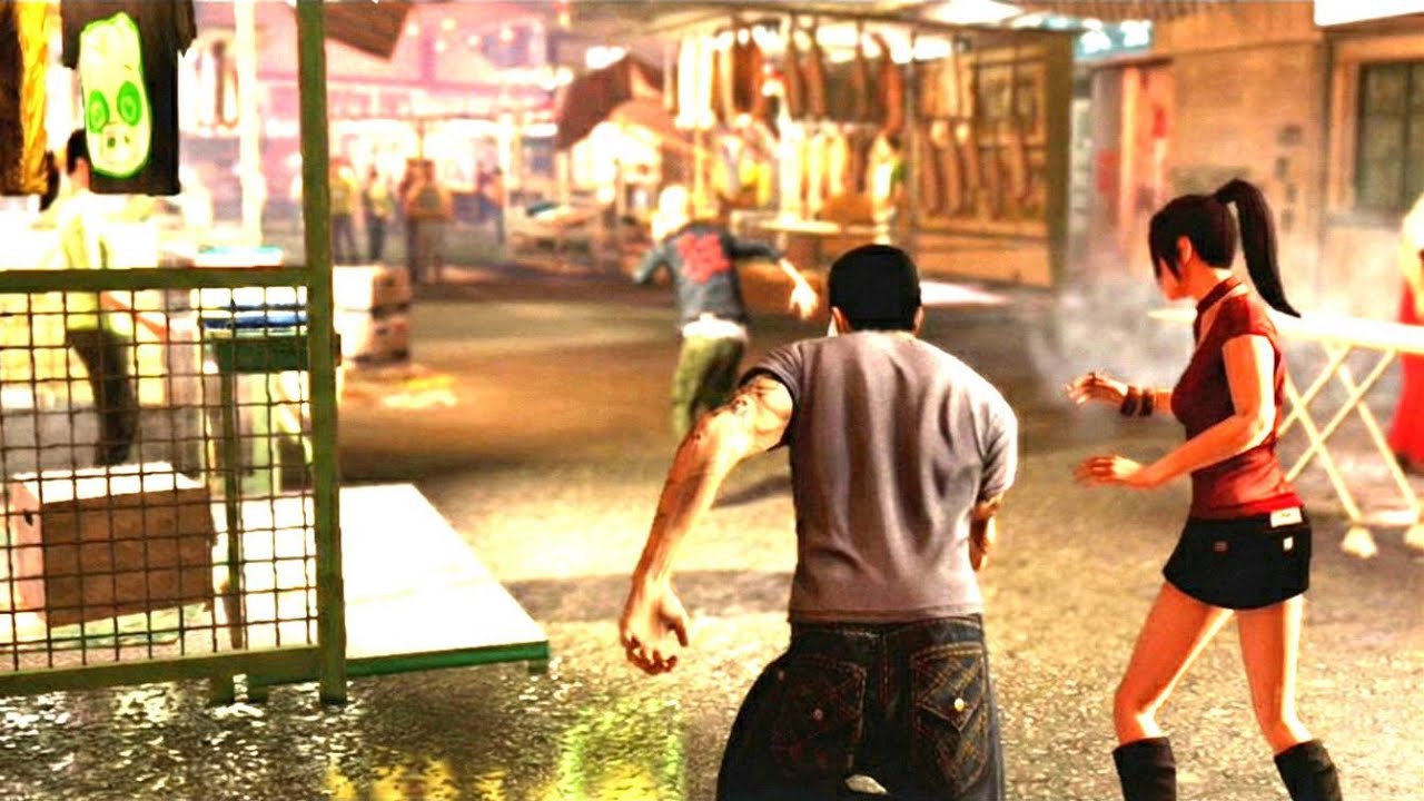 Night Market Chase Dirty Ming - Sleeping Dogs