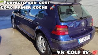 Mi VW GOLF IV 1.9TDI , coche de diario y proyecto LOW COST | GOLF 4