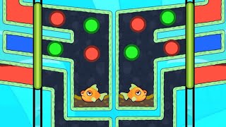 save the fish / pull the pin level mobile game save fish game pull the pin android game puzzle game