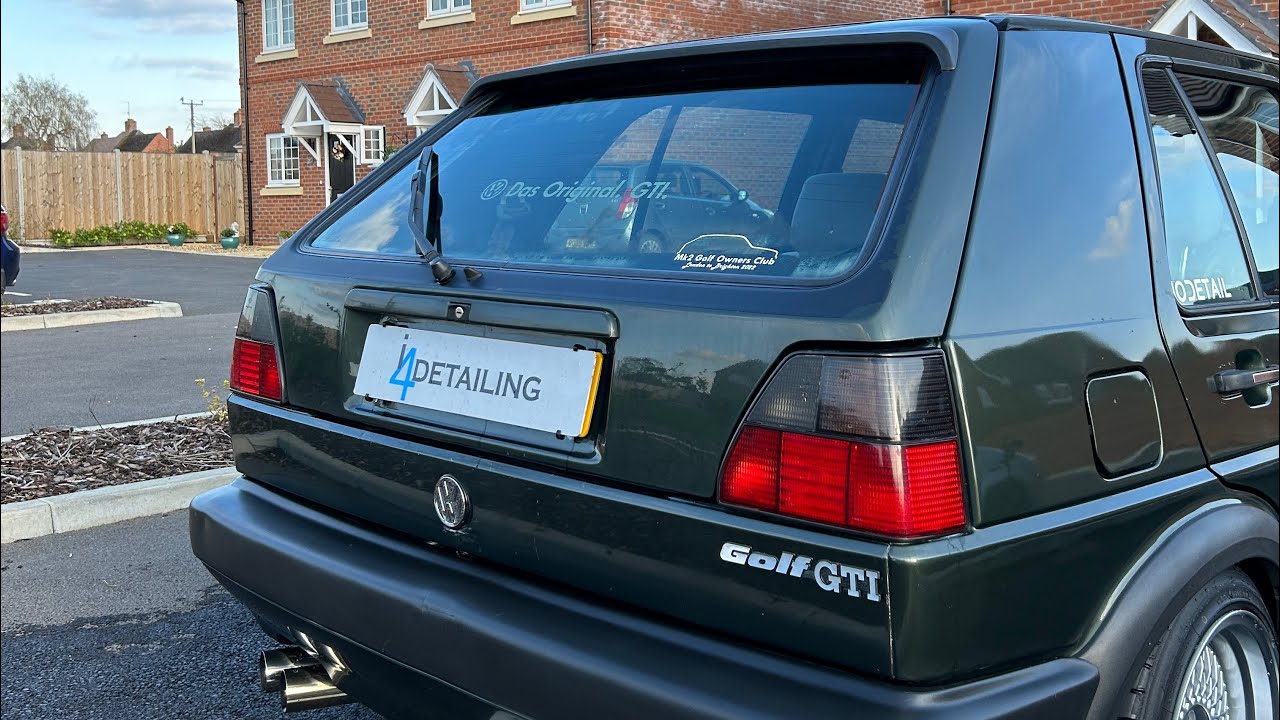 MK2 Golf gti exterior wash #amsr #detailing #cardetailing #asmrsounds #car