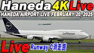 🔵 Live 羽田空港ライブ Haneda Airport Live February 20, 2025  生中継 2025年2月20日 羽田空港ライブカメラ