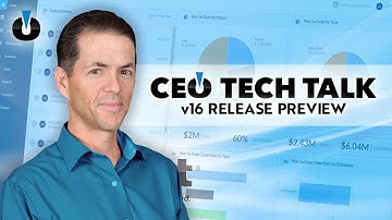 ProEst CEO Tech Talk - v16 Release Preview