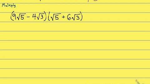 10.4.61 Multiply Radical Expressions - FOIL