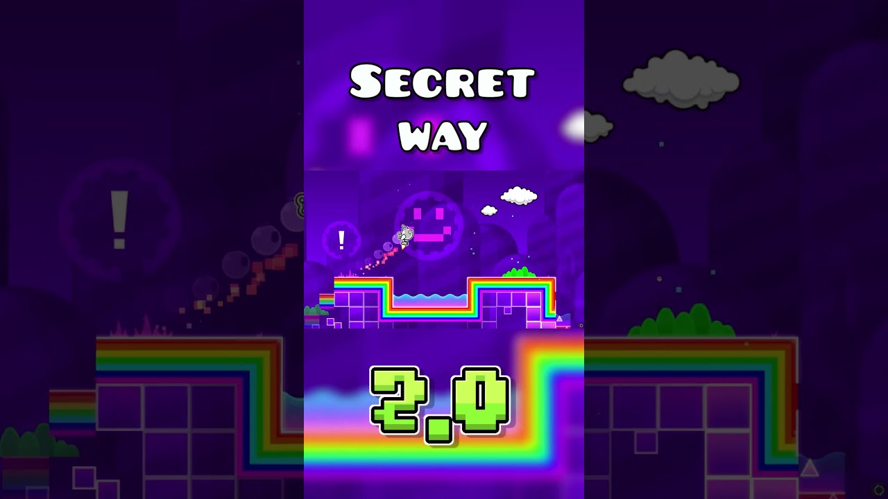 Geometrical Dominator NEW Secret Way Geometrydash Shorts Gd