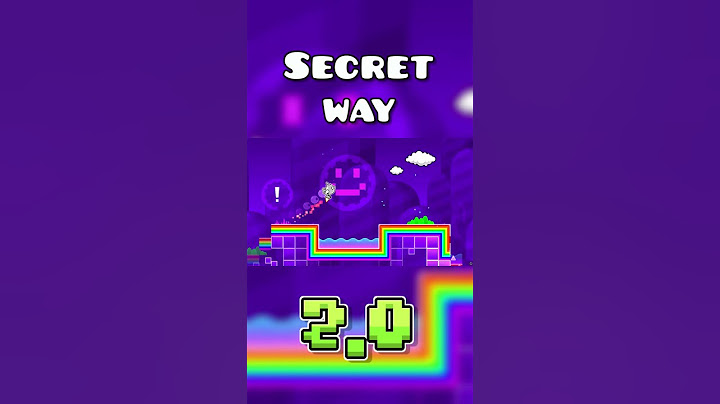 Geometrical Dominator NEW Secret way😲 #geometrydash #shorts #gd