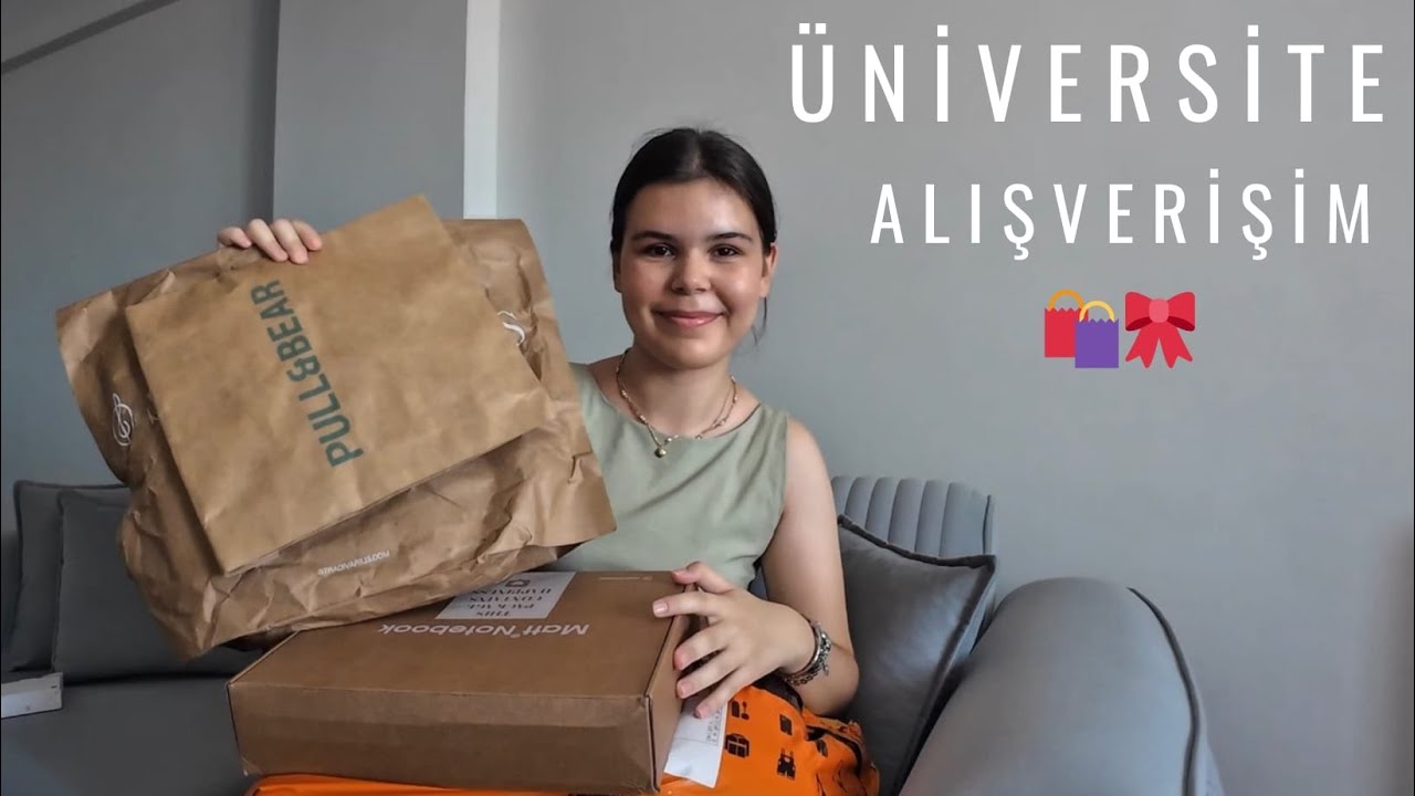 ÜNİVERSİTE ALIŞVERİŞİM 🛍️🎀# backtoschool