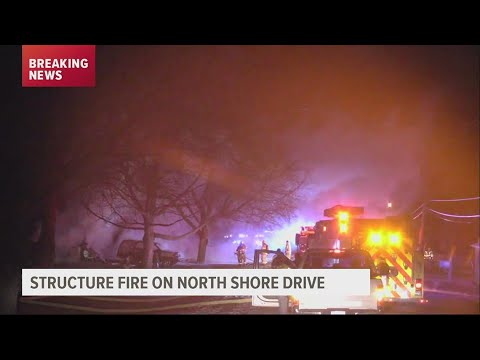Moline Fire Department responds to early morning fire Friday - YouTube