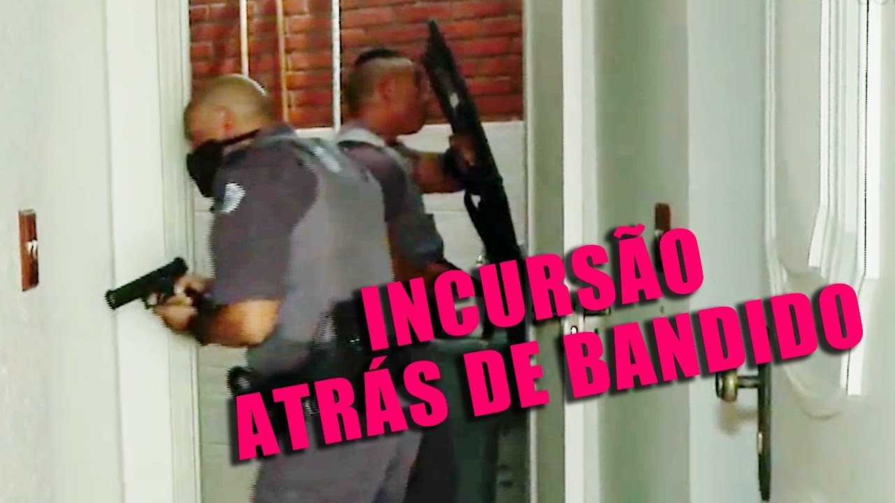 INCURSÃO TÁTICA PARA PRENDER CRIMINOSO QUE INDAVIU CASA