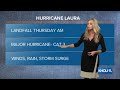 Hurricane Laura 10 a.m. Tuesday update | Hurricane warning extended into Houston area