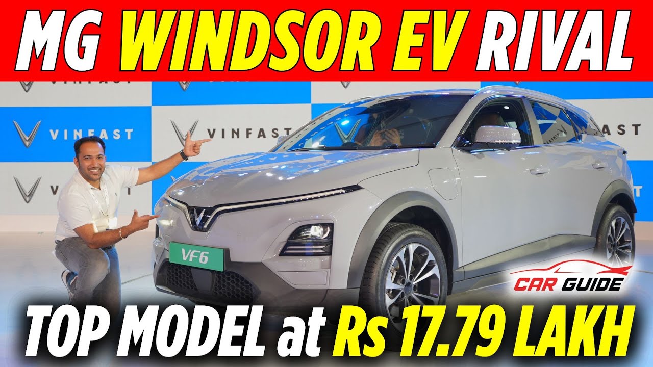 Rs 20 Lakh Best Electric SUV🔥 VINFAST VF6 to rival MG Windsor EV Pro & Nexon EV 🤯