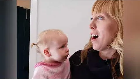 'Baby Hears Opera', for the first time! Her reacti...