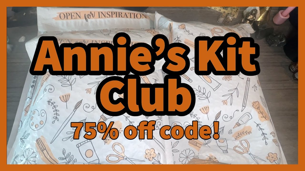 75% OFF! Annie's Kit Club Unboxing | National Craft Month Sale