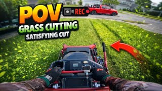 Grass Cutting Real-time Pov Toro Revolution 48" Kress Commercial Hand Held